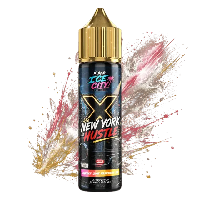 X-Bar Ice City liquido 50ml Cherry Lime Raspberry