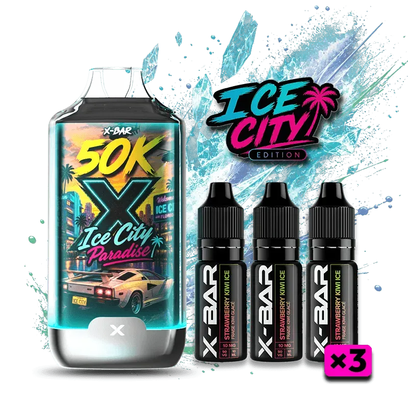X-Bar 50K Ice City Sigaretta Elettronica Paradise 50K Puff