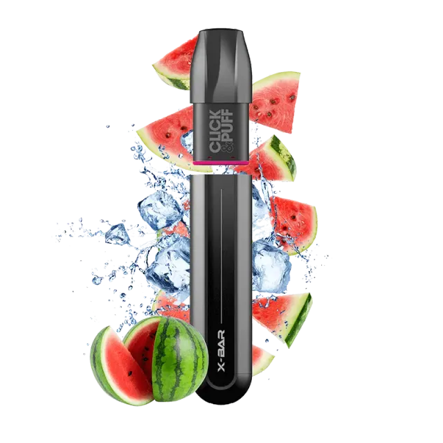 X-Bar Click & Puff Lush Ice Kit Pod Anguria Menta