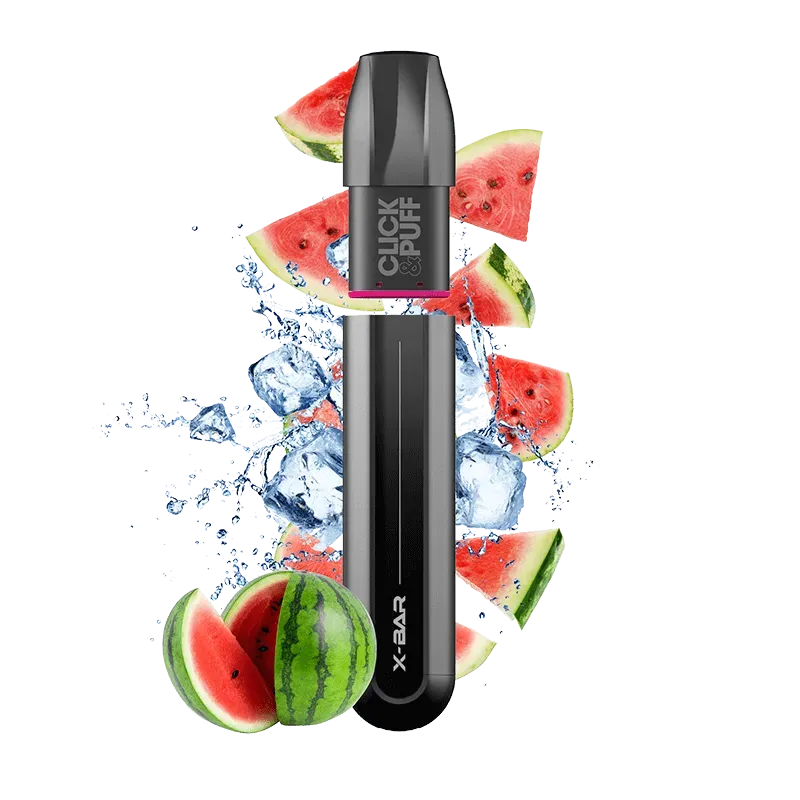 X-Bar Click & Puff Lush Ice Kit Pod Anguria Menta