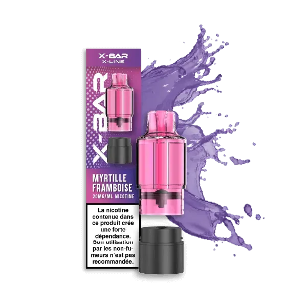 X-Bar X-Line Pod Blueberry Raspberry Fruttata