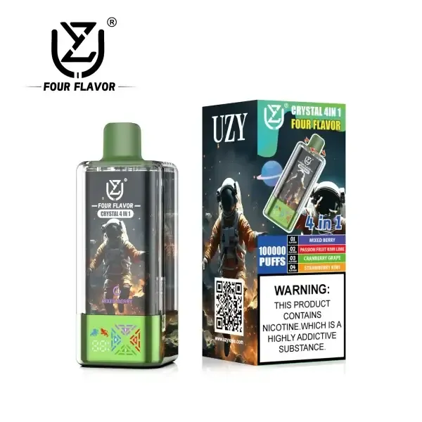 UZY Crystal 4 in 1 100000 Sigaretta Elettronica Usa e Getta 56ml