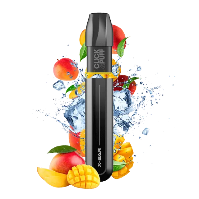 X-Bar Click & Puff Ice Mango Kit Mango Ghiacciato