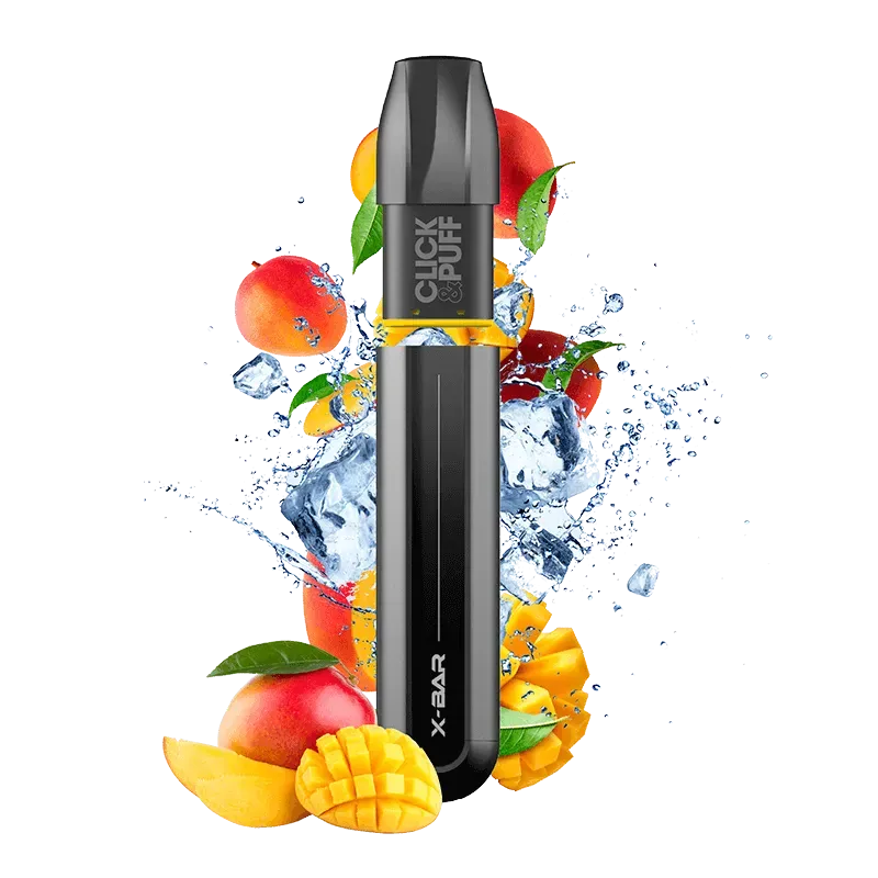 X-Bar Click & Puff Ice Mango Kit Mango Ghiacciato