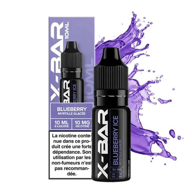 X-Bar 650 E-liquid Blueberry liquido 10ml mirtillo