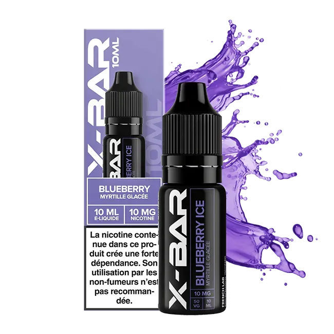 X-Bar 650 E-liquid Blueberry liquido 10ml mirtillo