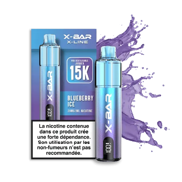 X-Bar X-Line Blueberry Ice kit mirtillo ghiacciato