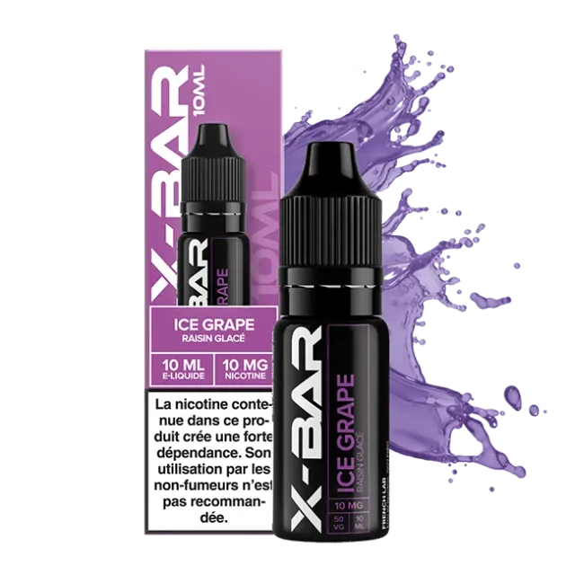 X-Bar 650 Ice Grape liquido 10ml uva ghiaccio
