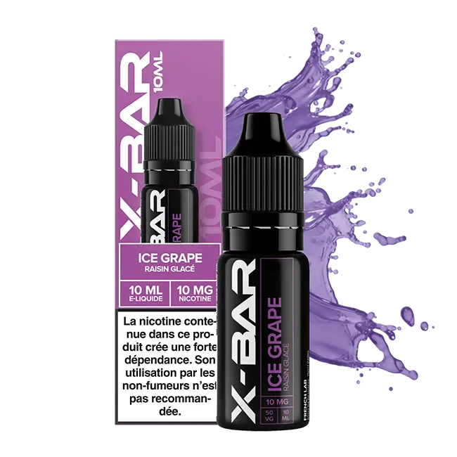 X-Bar 650 Ice Grape liquido 10ml uva ghiaccio