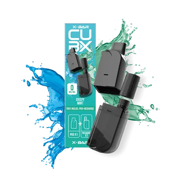 X-Bar Cub-X 2 pod Crispy Mint 2pz menta