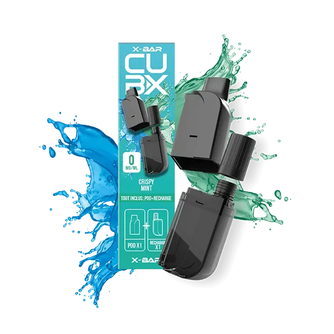 X-Bar Cub-X 2 pod Crispy Mint 2pz menta