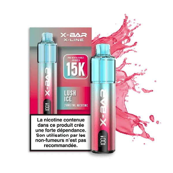 X-Bar 650 X-Line Lush Ice kit pod ghiaccio anguria