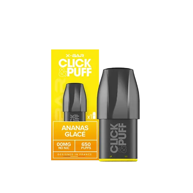 X-Bar Click & Puff Pod Pineapple Ice ananas fresco