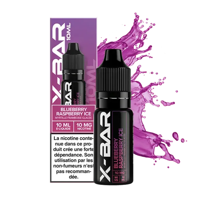 X-Bar liquido 10ml Blueberry Raspberry bosco
