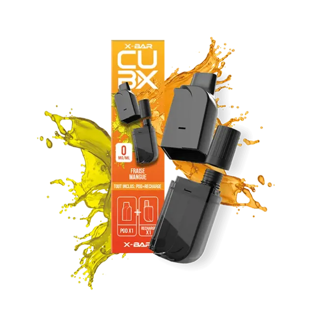 X-Bar CUB-X Pod Strawberry Mango 2 pezzi fruttata