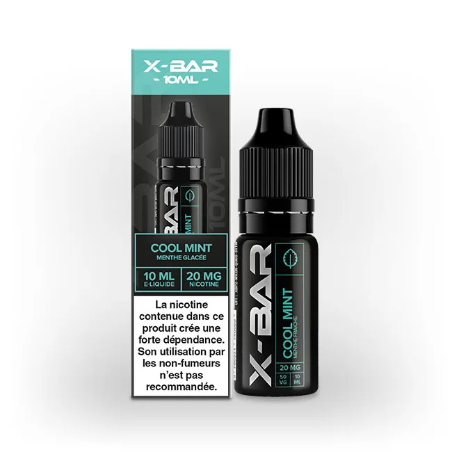X-Bar liquido 10ml Cool Mint menta fresca