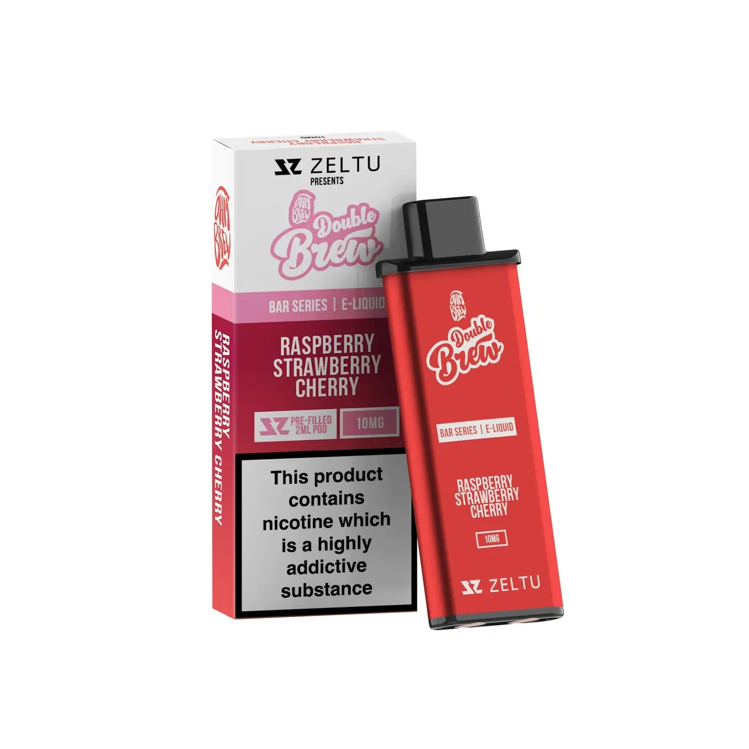 Zeltu X3 Double Brew Pod preriempita 10mg gusto fruttato
