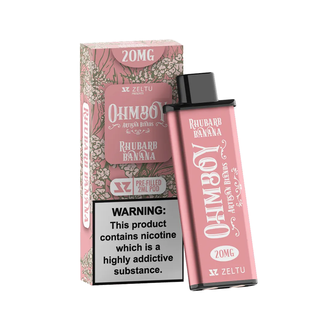 Zeltu X3 Ohmboy Pod preriempita 20mg rabarbaro frutta