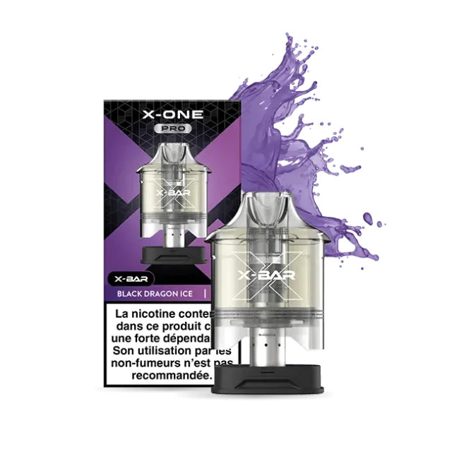 X-Bar X-One Pro 2 pod Black Dragon Ice drago freddo