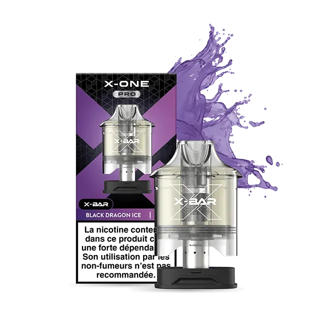 X-Bar X-One Pro 2 pod Black Dragon Ice drago freddo