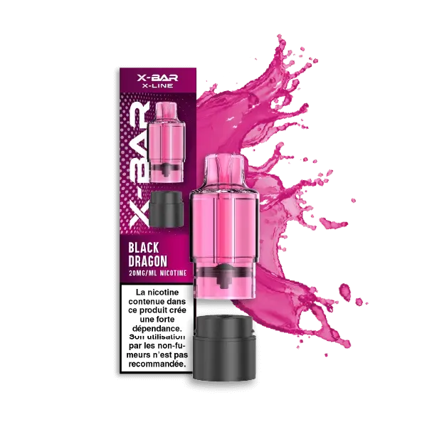 X-Bar 650 X-Line Pod Black Dragon Ice fresca