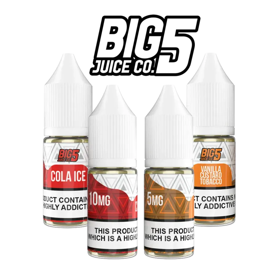 Zeltu Big 5 liquido Cola Ice tabacco