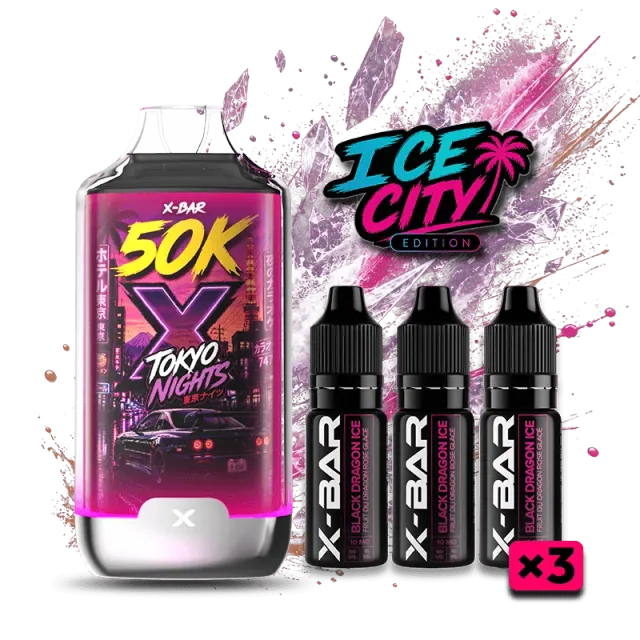 X-Bar Ice City 50K Tokyo Nights Sigaretta Elettronica