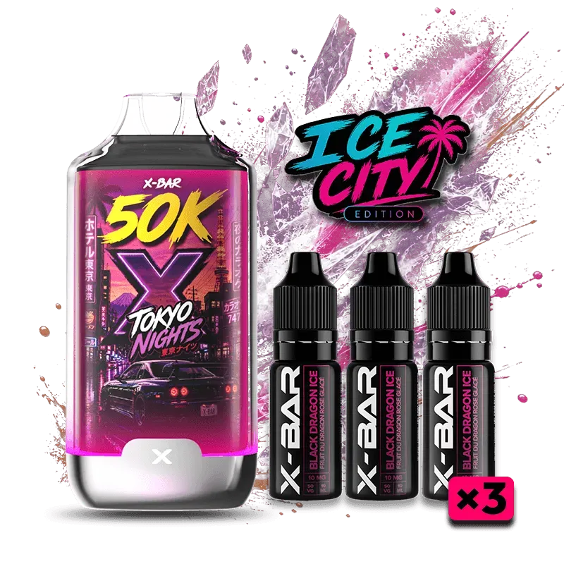 X-Bar Ice City 50K Tokyo Nights Sigaretta Elettronica