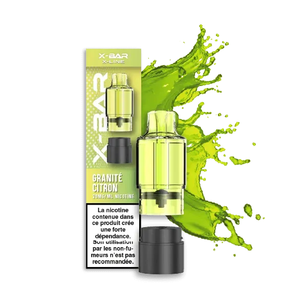 X-Bar 650 Club X-Line Pod Granita Lemon limone 1pz