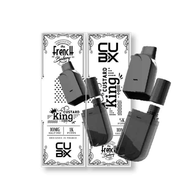 X-Bar CubX 2 Pod Custard King 2 pz crema