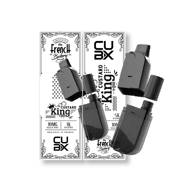 X-Bar CubX 2 Pod Custard King 2 pz crema