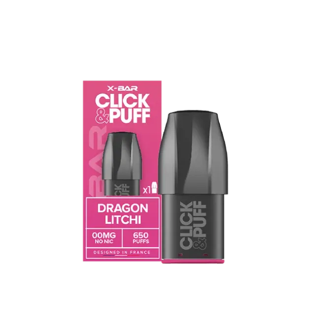 X-Bar Click & Puff pod Dragon Litchi