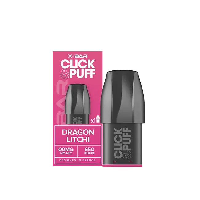 X-Bar Click & Puff pod Dragon Litchi