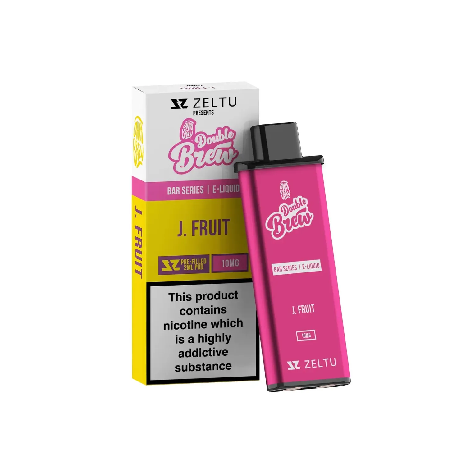 Zeltu X3 Double Brew Pod preriempita 10mg gusto fruttato