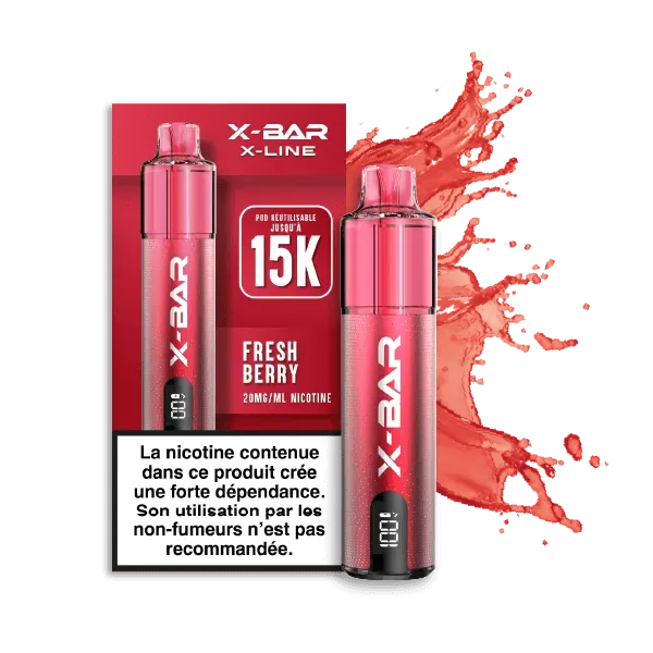 X-Bar X-Line kit Fresh Berry frutti rossi