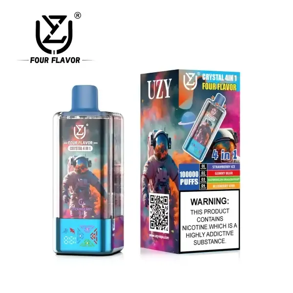 UZY Crystal 4 in 1 100000 Sigaretta Elettronica Usa e Getta 56ml