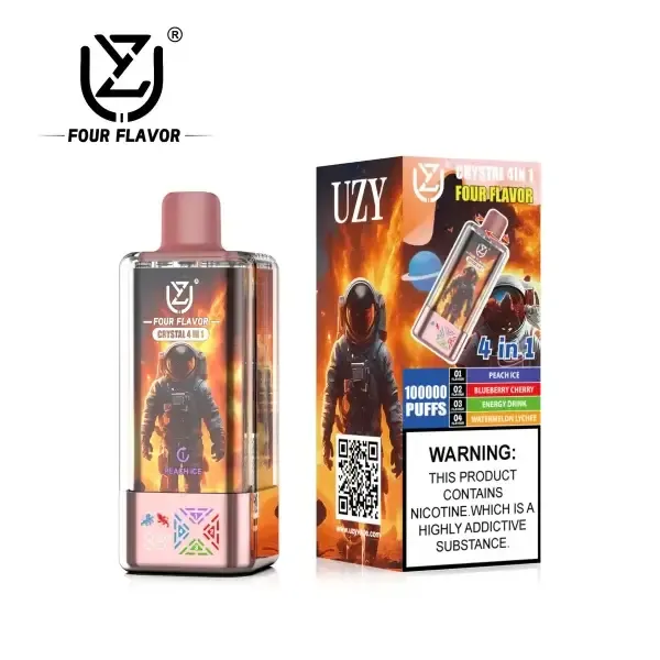 UZY Crystal 4 in 1 100000 Sigaretta Elettronica Usa e Getta 56ml