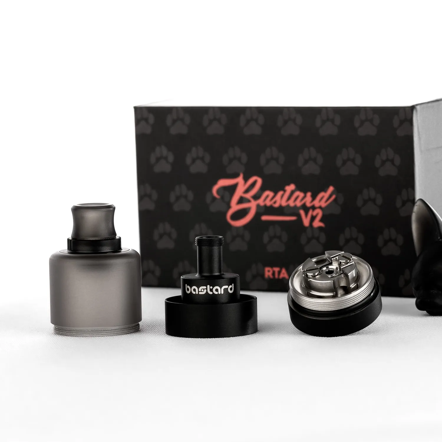 Animodz Bastard V2 Black Flag atomizzatore RTA