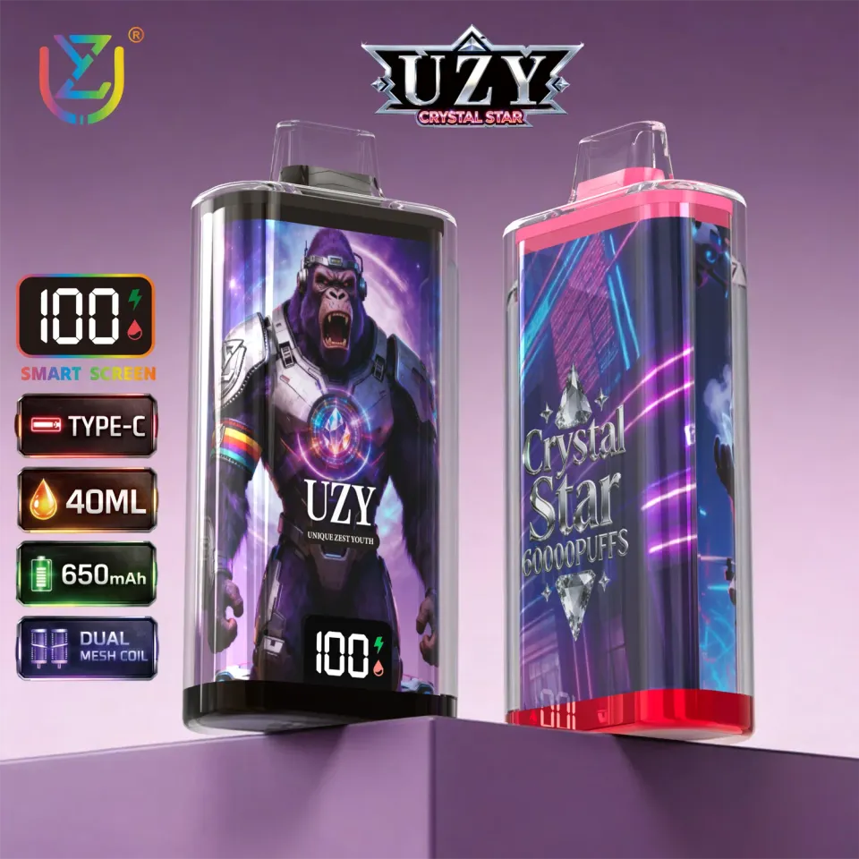 UZY Crystal Star 60000 Sigaretta Elettronica Usa e Getta 40ml
