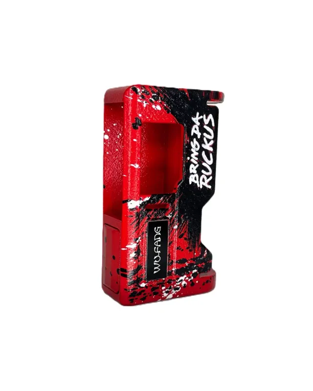 Animodz Wu-Fang Bring Da Ruckus box mod rosso Cerakote DNA60