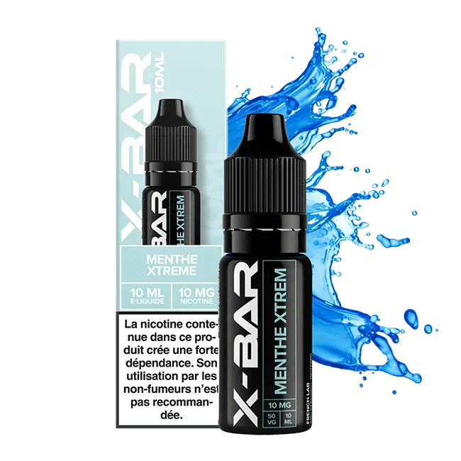 X-Bar 650 Menthe Xtrem liquido 10ml menta forte