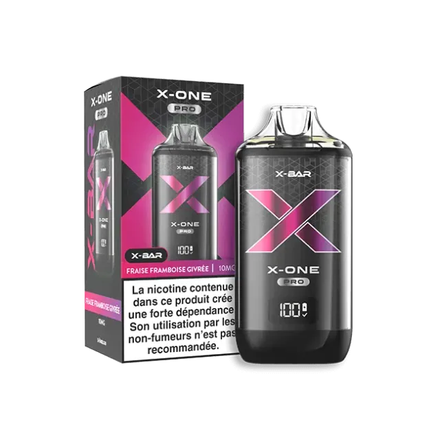 X-Bar X-One Pro kit Strawberry Raspberry Ice pod ghiacciata