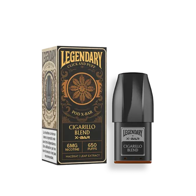 X-Bar Click & Puff Pod Cigarillo Blend Tabaccoso