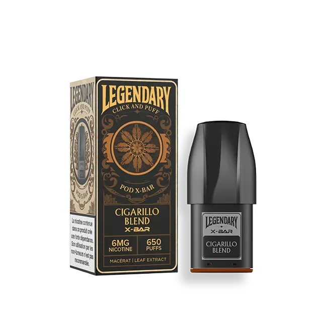 X-Bar Click & Puff Pod Cigarillo Blend Tabaccoso