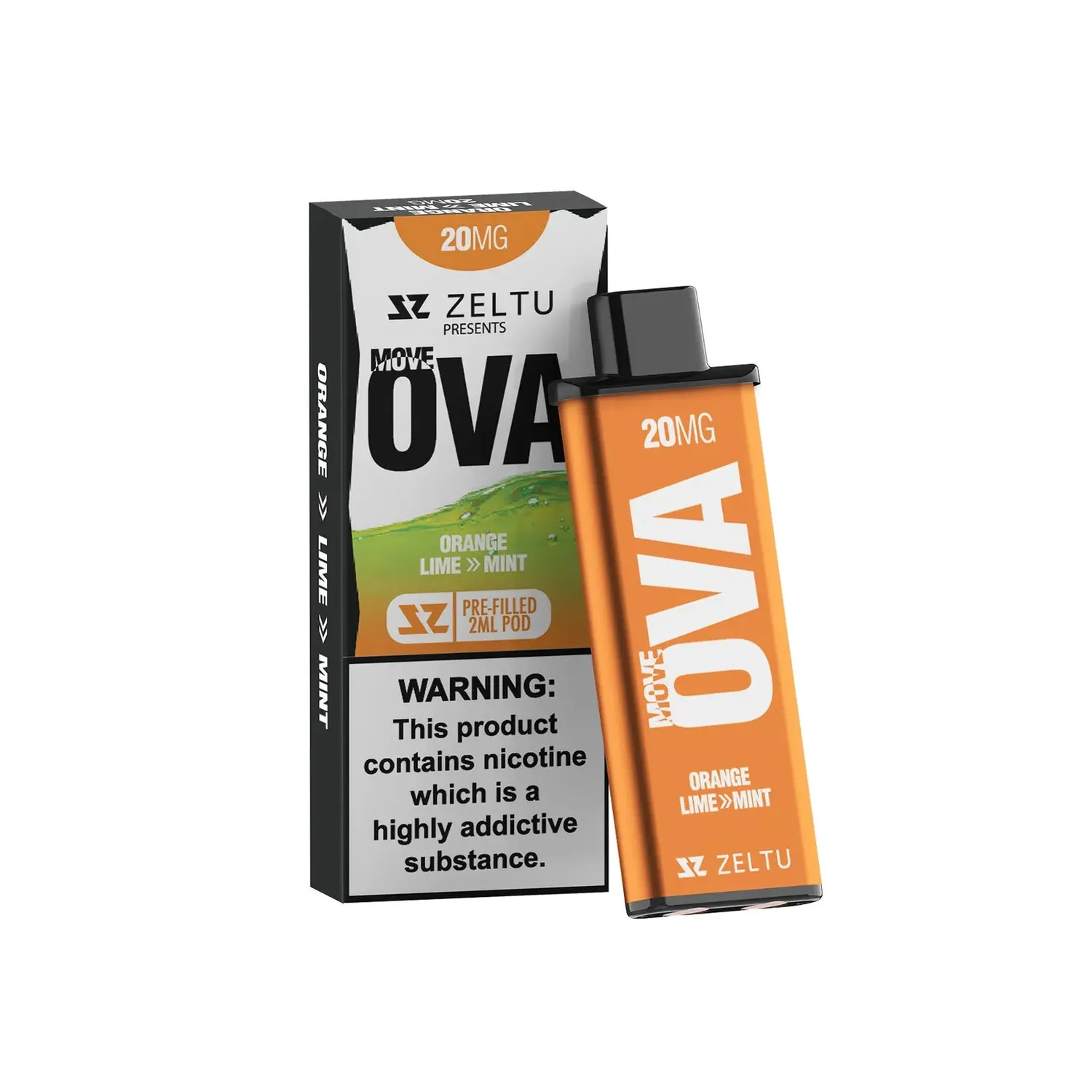 Zeltu Move Ova pod precaricata frutta sour