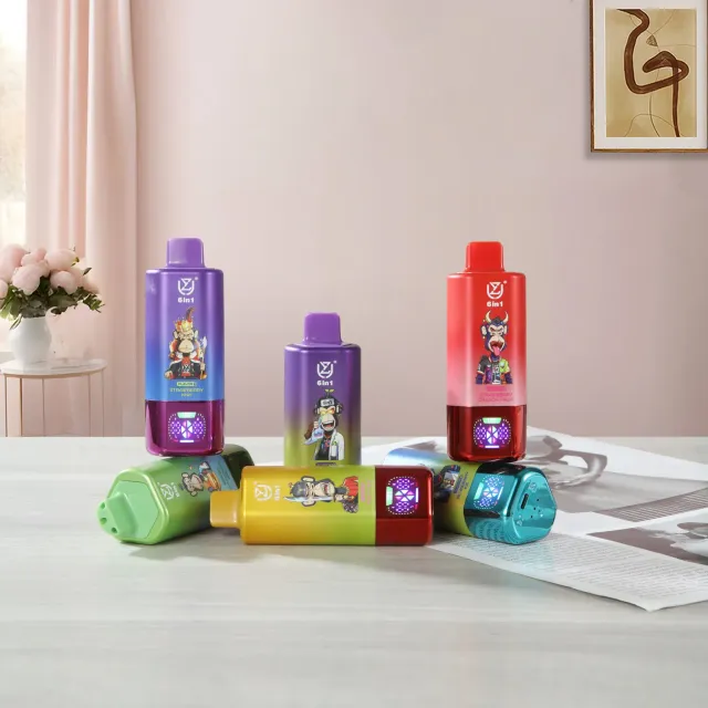 UZY 6 in 1 150000 Sigaretta Elettronica Usa e Getta 64ml Mix Gusti