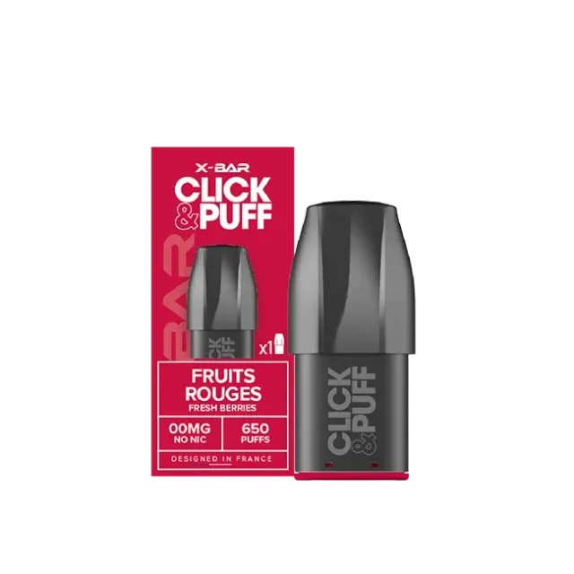 X-Bar Click & Puff Red Fruits pod frutti rossi