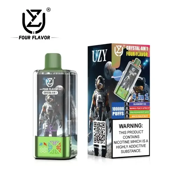 UZY Crystal 4 in 1 100000 Sigaretta Elettronica Usa e Getta 56ml