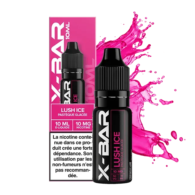 X-Bar 650 Lush Ice liquido svapo 10ml anguria fresca