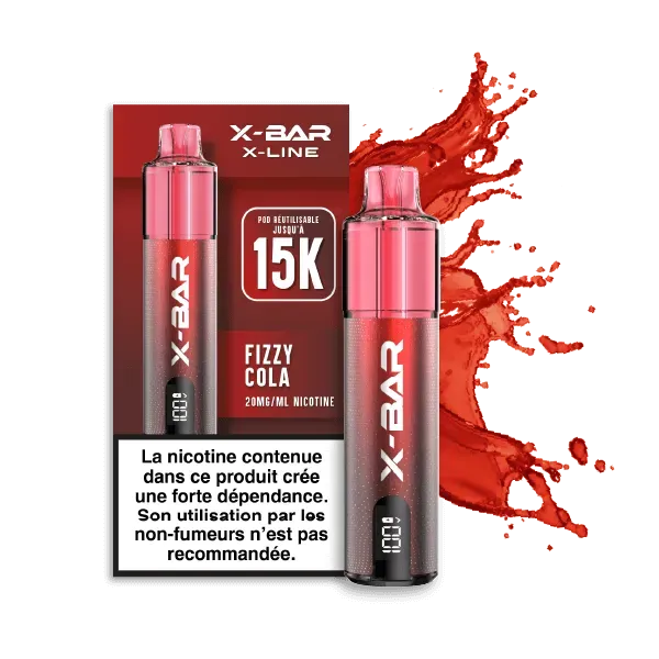 X-Bar X-Line Kit Sigaretta Elettronica Fizzy Cola Ricaricabile